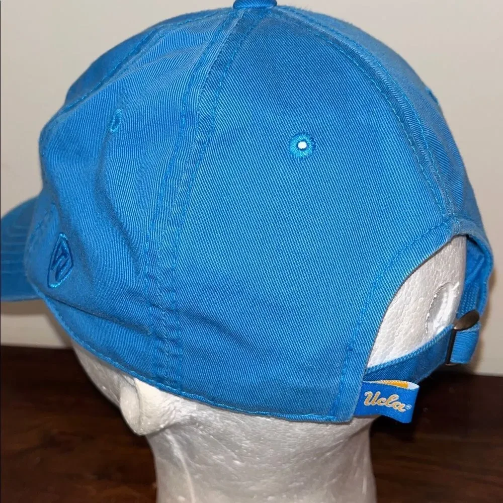 UCLA Bruins Los Angeles Ca Blue Brown Smiley Bear School Logo cotton. cap hat